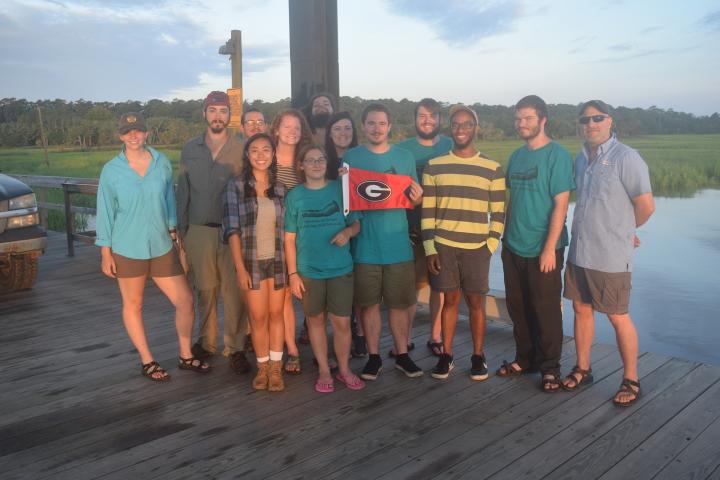 Ossabow Island field school crew 2016.