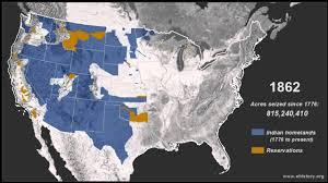 Invasions of America digital history interactive map.