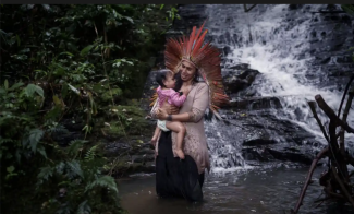 Image of woman in nature