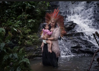 Image of woman in nature